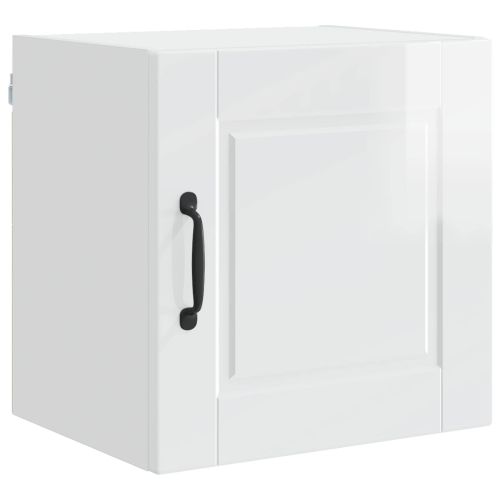 Стенен шкаф PORTO 2 pcs Лъскаво бяло 40 x 31 x 40 см