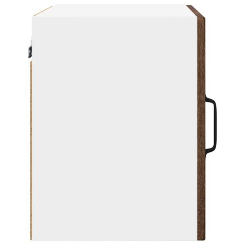 Стенен шкаф 2 pcs Кафяв дъб 40 x 31 x 40 см Инженерно дърво