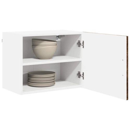 Стенен шкаф 2 pcs Димян дъб 50 x 31 x 40 см Инженерно дърво