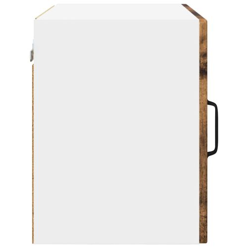 Стенен шкаф 2 pcs Димян дъб 50 x 31 x 40 см Инженерно дърво