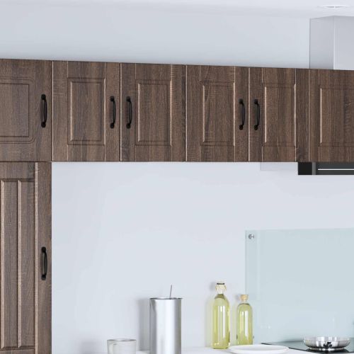 Кухненски шкаф с рафт Кафяв дъб 60 x 31 x 40 см Инженерно дърво