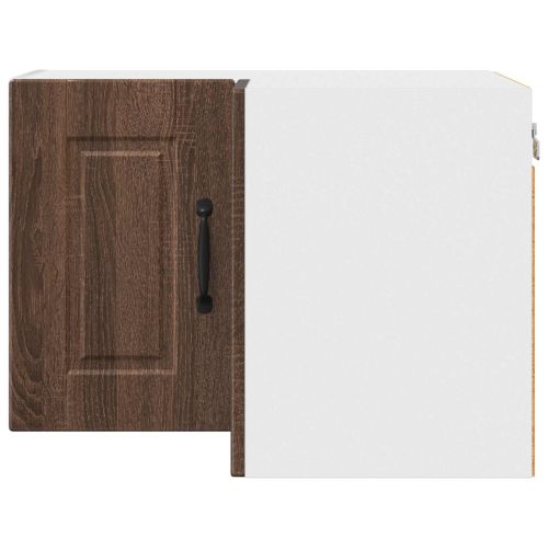 Кухненски шкаф с рафт Кафяв дъб 57 x 57 x 40 см Инженерно дърво