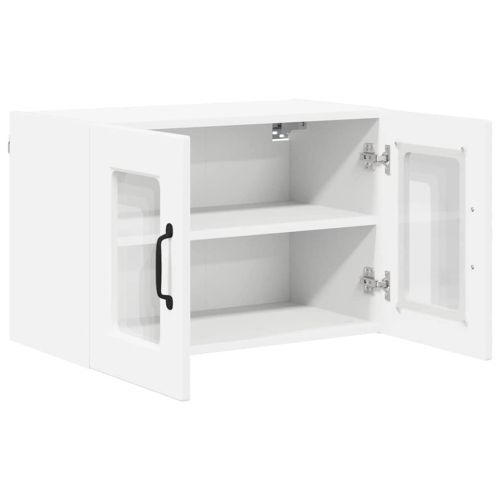 Панел за миялна машина с рафт 2 pcs Бяло 60 x 31 x 40 см