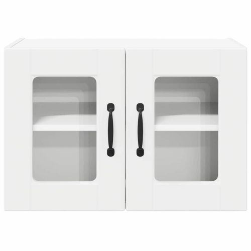 Панел за миялна машина с рафт 2 pcs Бяло 60 x 31 x 40 см