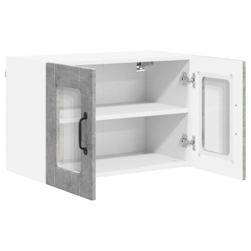 Панел за миялна машина 2 pcs Циментено сиво 60 x 31 x 40 см