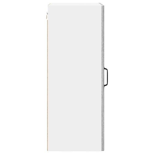 Панел за миялна машина с рафт 2 pcs Сив Сонома 40 x 31 x 80 см