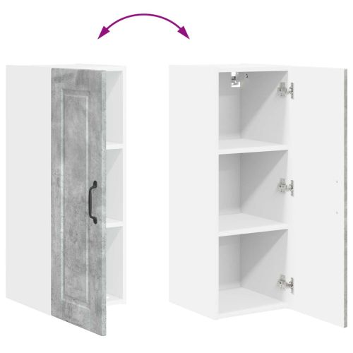Панел за миялна машина 2 pcs Циментено сиво 30 x 31 x 80 см