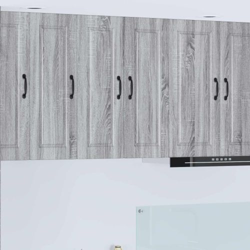 Кухненски шкаф Сив Сонома 30 x 31 x 80 см Инженерно дърво