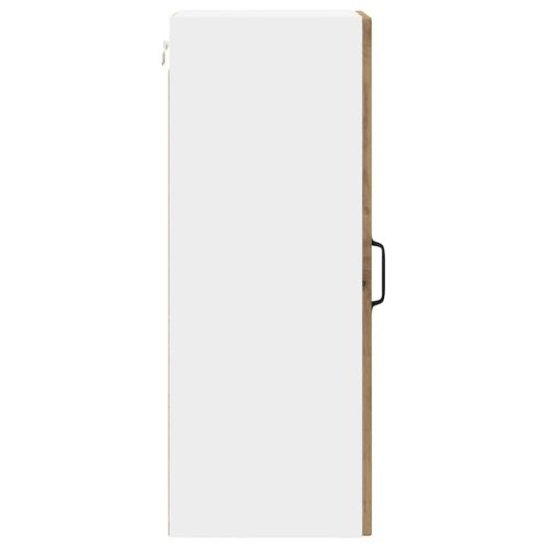 Кухненски шкаф с рафт 2 pcs Дъб 30 x 31 x 80 см Инженерно дърво