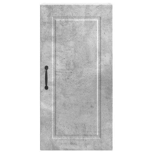 Кухненски шкаф Циментено сиво 40 x 31 x 80 см Инженерно дърво