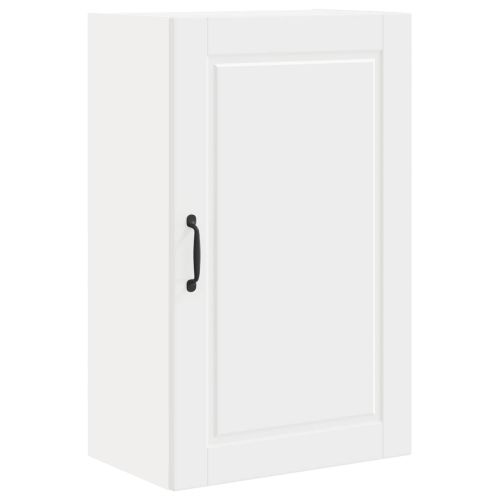 Кухненски шкаф с рафт Бяло 50 x 31 x 80 см Инженерно дърво