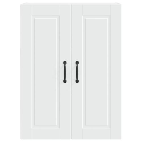 Панел за миялна машина Бяло 60 x 31 x 80 см Инженерно дърво