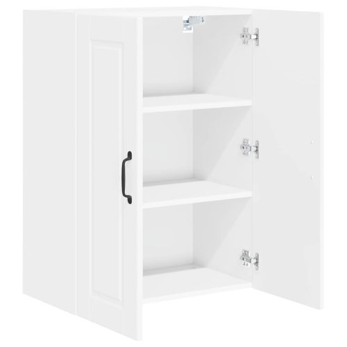 Панел за миялна машина Бяло 60 x 31 x 80 см Инженерно дърво