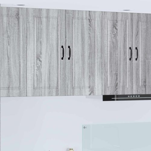Кухненски шкаф Сив Сонома 80 x 31 x 80 см Инженерно дърво