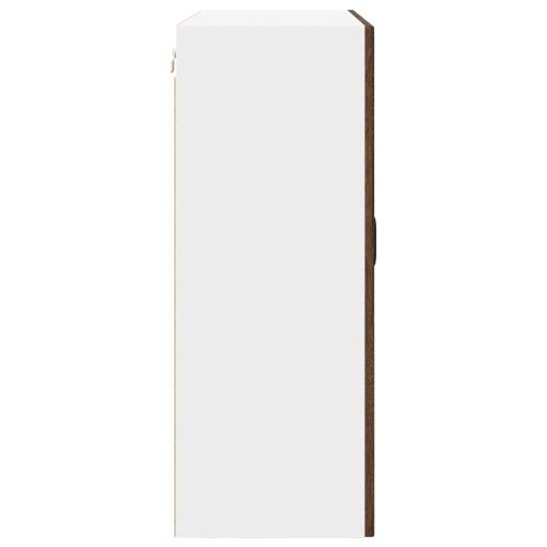 Кухненски шкаф с рафт Кафяв дъб 80 x 31 x 80 см Инженерно дърво