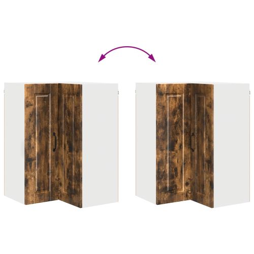Стенно ъглово шкафче PORTO Димян дъб 57 x 57 x 80 см