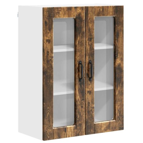 Кухненски шкаф с рафт Димян дъб 60 x 31 x 80 см Инженерно дърво