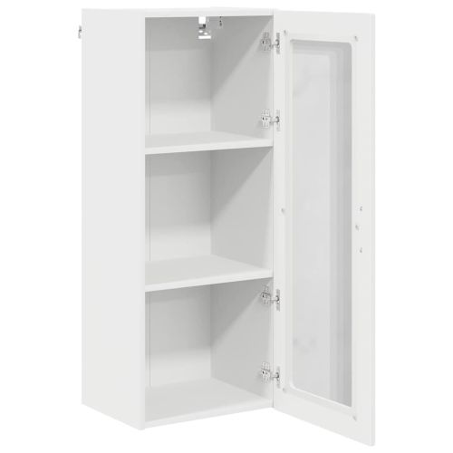 Панел за миялна машина Бяло 40 x 31 x 100 см Инженерно дърво