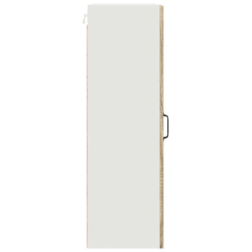 Панел за миялна машина с рафт Сонома дъб 50 x 31 x 100 см