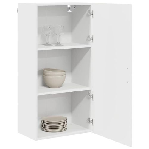 Панел за миялна машина с рафт Лъскаво бяло 50 x 31 x 100 см