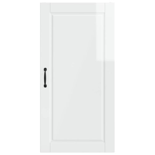 Панел за миялна машина с рафт Лъскаво бяло 50 x 31 x 100 см