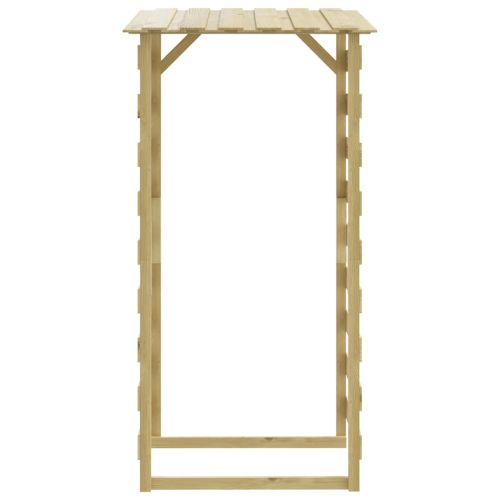 Перголи с покриви 2 бр 100x90x200 см импрегнирано борово дърво