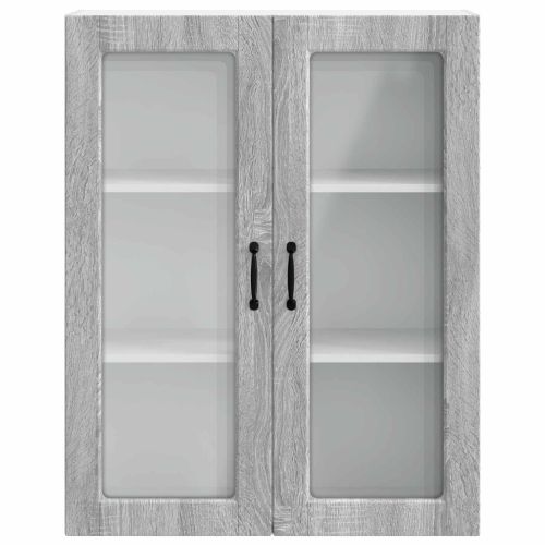 Кухненски шкаф Сив Сонома 80 x 31 x 100 см Инженерно дърво