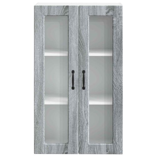 Кухненски шкаф Сив Сонома 60 x 31 x 100 см Инженерно дърво