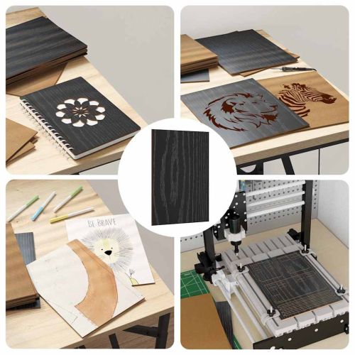 Декор панели 50 pcs Черния дъб 15 x 21 x 0.27 см