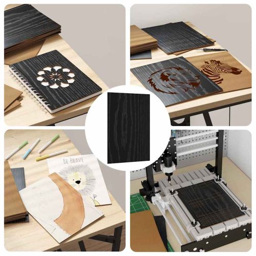 Декор панели 12 pcs Черния дъб 21 x 30 x 0,27 см