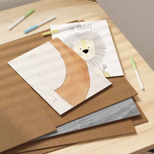 Декор панели 50 pcs Сив Сонома 30 x 42 x 0.27 см