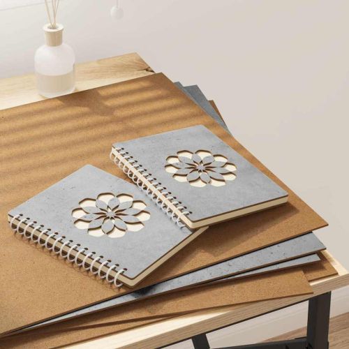 Декор панели 12 pcs Циментено сиво 40 x 60 x 0.27 см