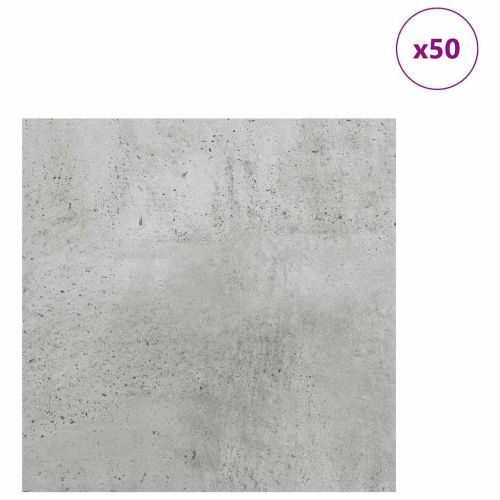 Декор панели 50 бр. Циментено сиво 30 х 30 х 0.27 см