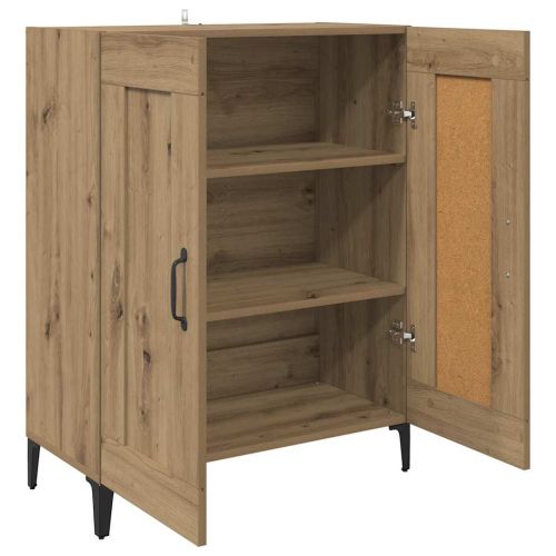 Служебен шкаф Дъб 69,5 x 34 x 90 см Инженерно дърво