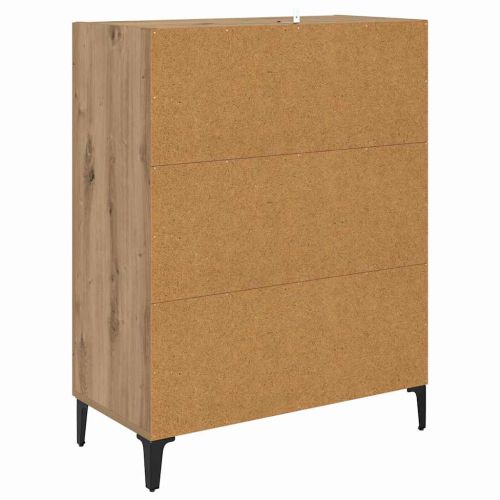 Служебен шкаф Дъб 69,5 x 34 x 90 см Инженерно дърво