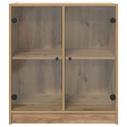 Страничен шкаф Дъб 68 x 37 x 75,5 см Инженерно дърво