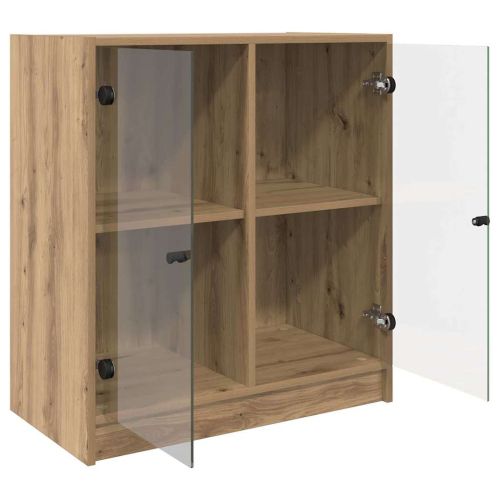 Страничен шкаф Дъб 68 x 37 x 75,5 см Инженерно дърво