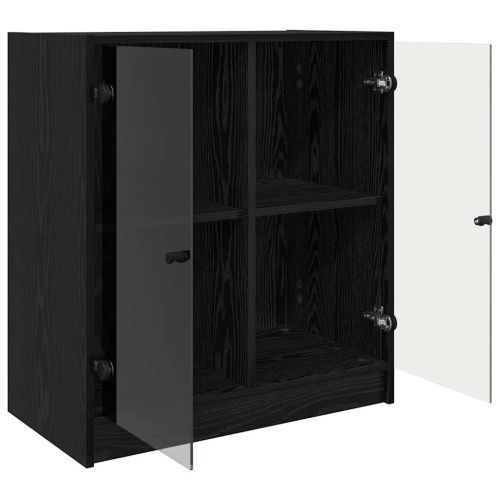 Страничен шкаф Черния дъб 68 x 37 x 75,5 см Инженерно дърво