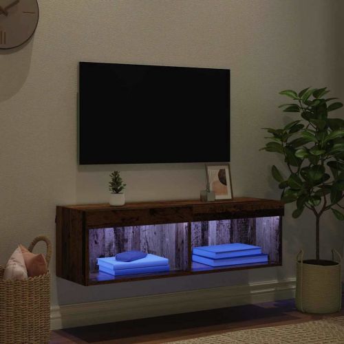 Комплект ТВ шкаф Старо дърво 100 x 30 x 30 cm Инженерно дърво