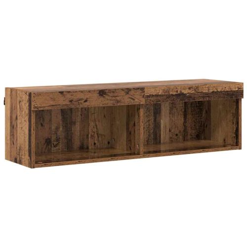 Комплект ТВ шкаф Старо дърво 100 x 30 x 30 cm Инженерно дърво