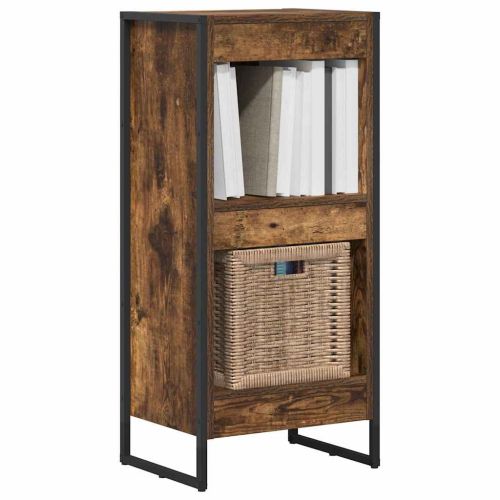 Шкаф за книги Димящ дъб 40 x 30 x 86,5 см Инженерно дърво