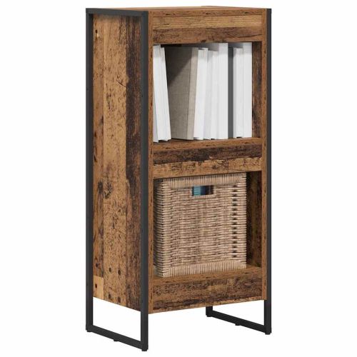 Шкаф за книги Старо дърво 40 x 30 x 86,5 см Инженерно дърво