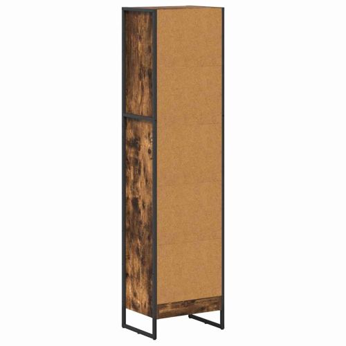 Шкаф за книги Димящ дъб 40 x 30 x 155 см Инженерно дърво