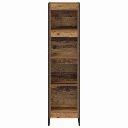 Шкаф за книги Старо дърво 40 x 30 x 155 см Инженерно дърво