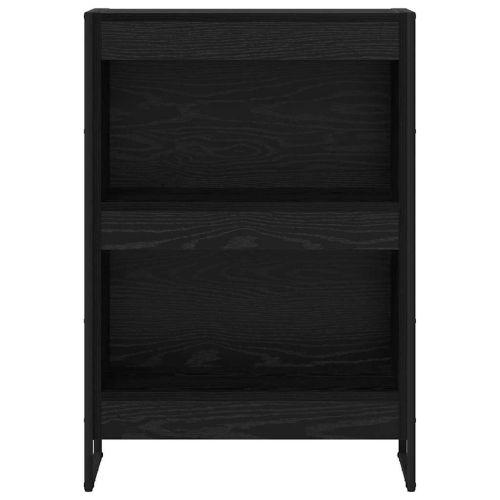 Шкаф за книги 60 x 30 x 86,5 см Инженерна дървесина Черния дъб