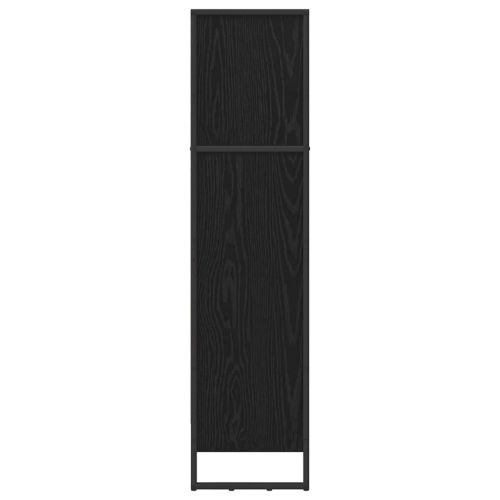 Шкаф за книги Черния дъб 60 x 30 x 121 см Инженерно дърво