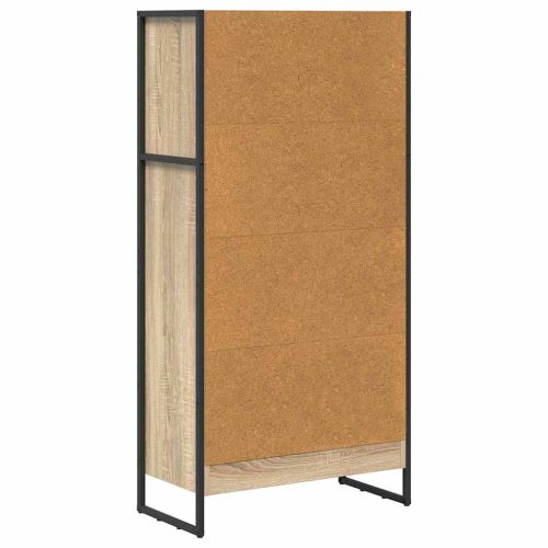 Шкаф за книги Сонома 60 x 30 x 121 см Инженерно дърво