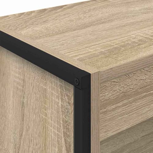 Шкаф за книги Сонома 60 x 30 x 121 см Инженерно дърво