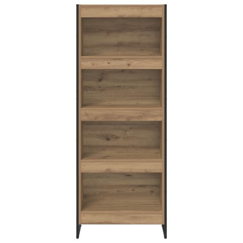 Шкаф за книги Дъб Артизан 80 x 30 x 155 см Инженерно дърво