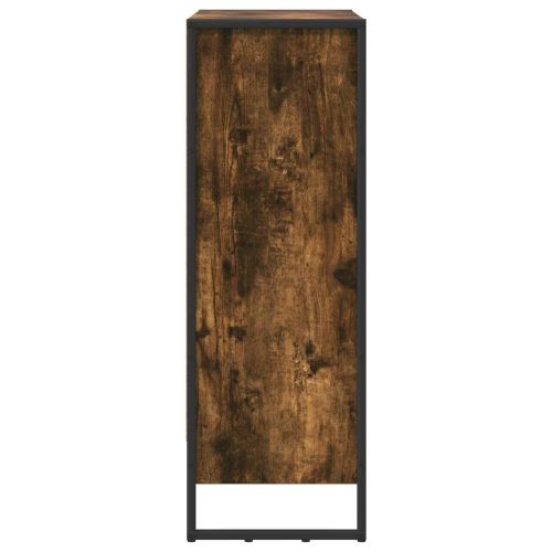 Шкаф за книги Димящ дъб 80 x 30 x 86,5 см Инженерно дърво